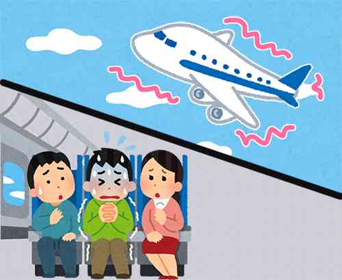飛行機の酷い揺れを経験したことがある人