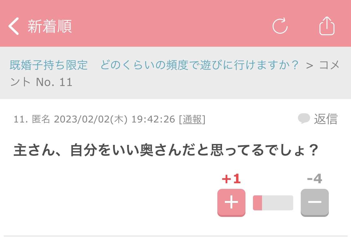 トピ主になって悲しかったこと