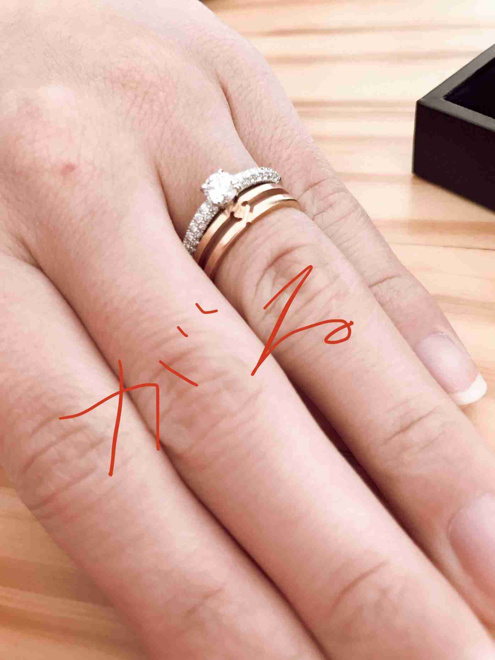 みんなの婚約指輪見せて!(結婚指輪も可)