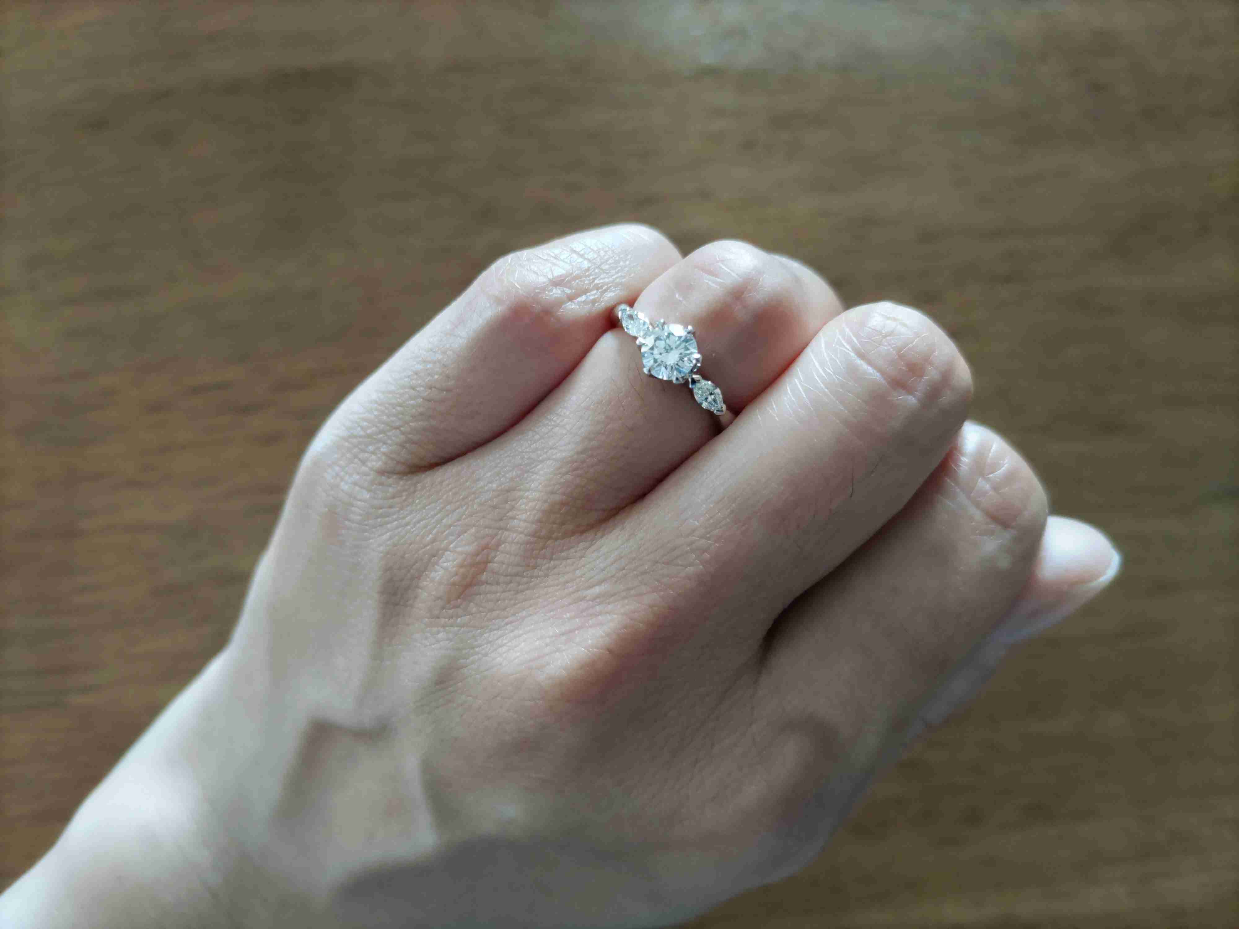 みんなの婚約指輪見せて!(結婚指輪も可)