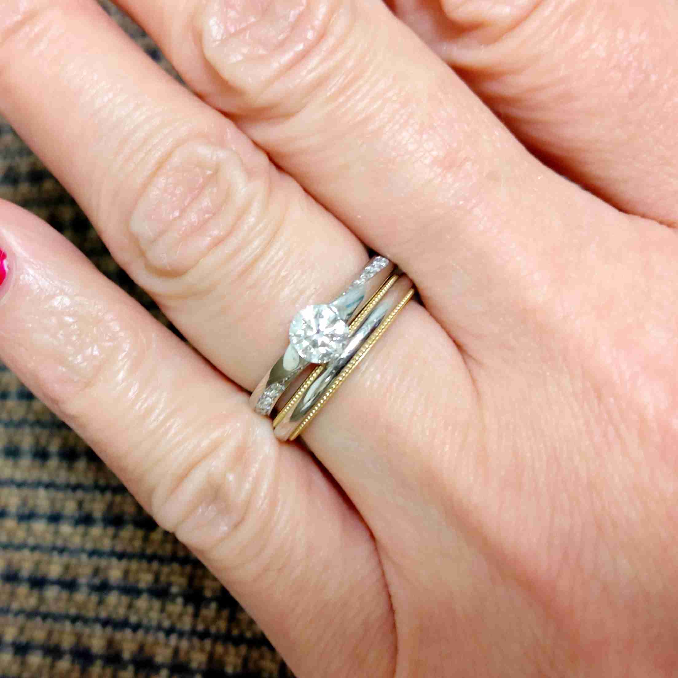 みんなの婚約指輪見せて!(結婚指輪も可)