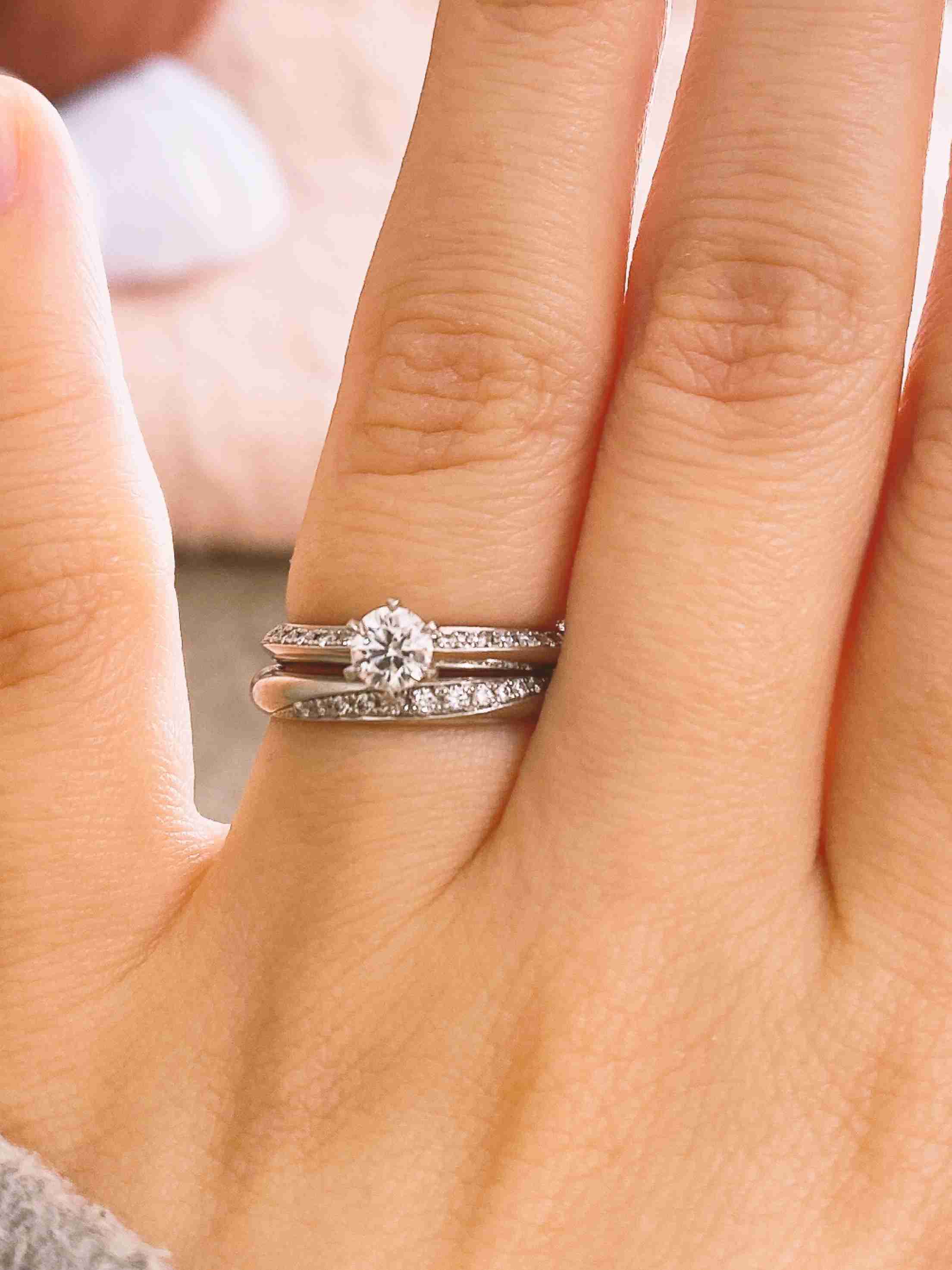 みんなの婚約指輪見せて!(結婚指輪も可)