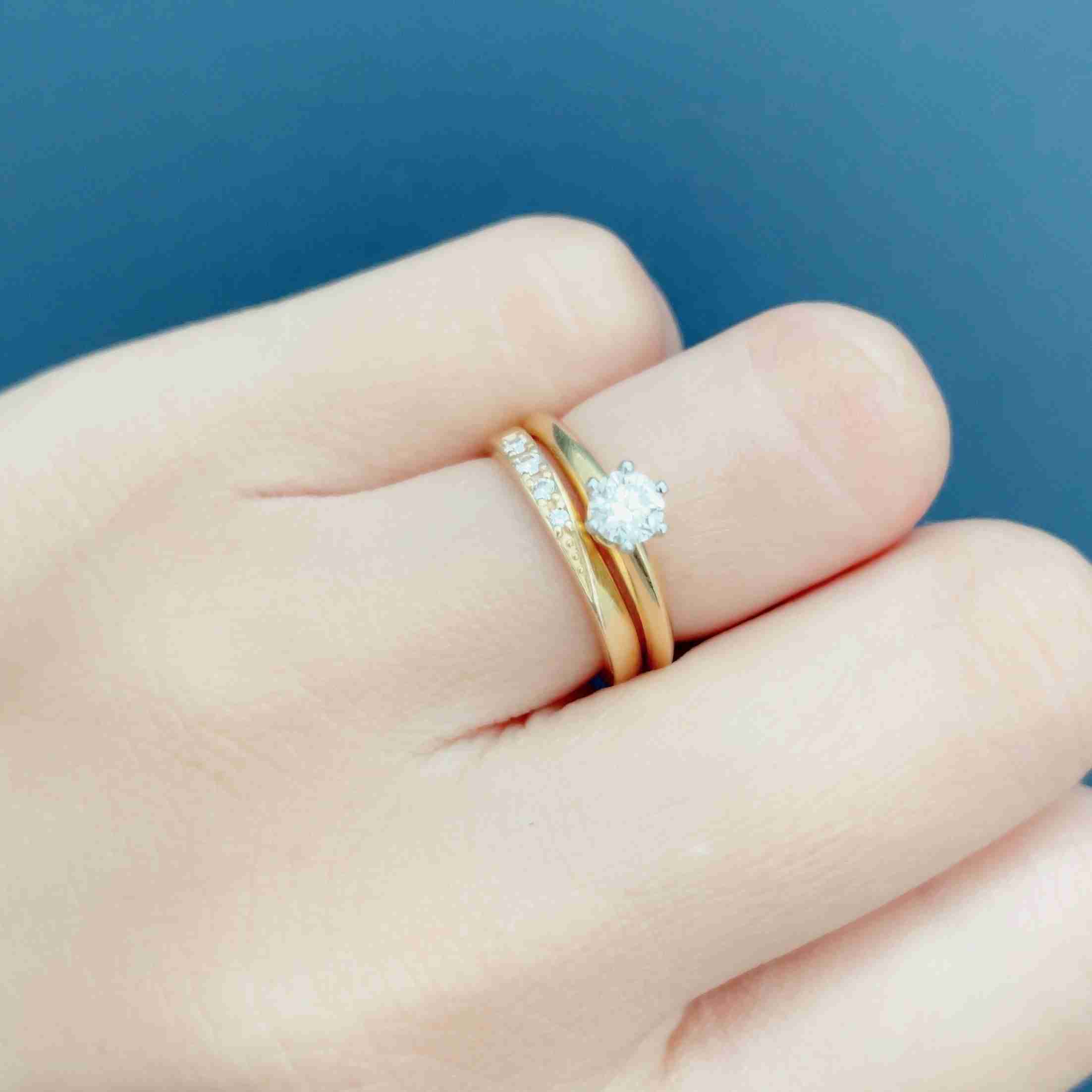 みんなの婚約指輪見せて!(結婚指輪も可)