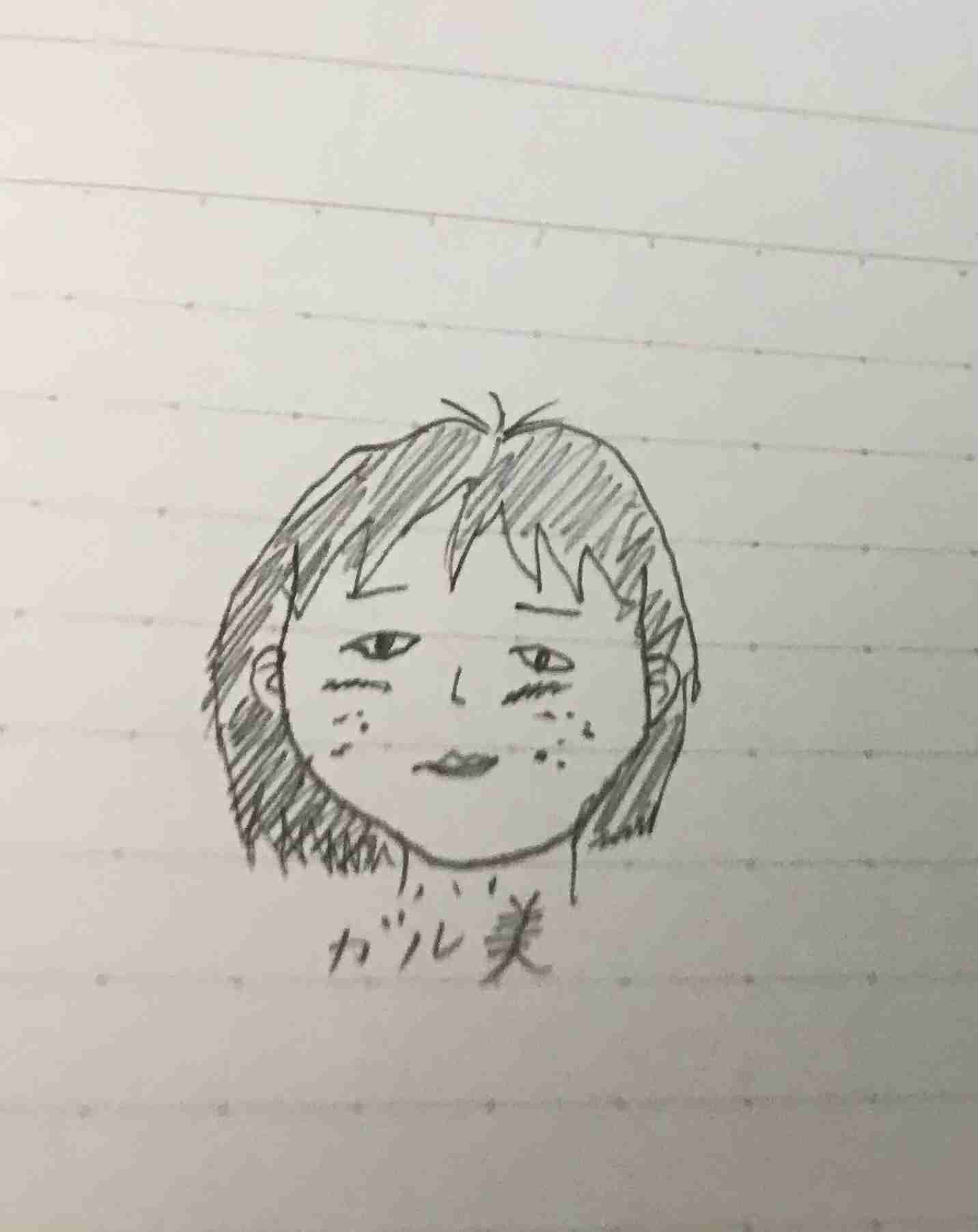 自画像を描くトピ