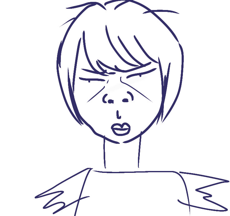 自画像を描くトピ