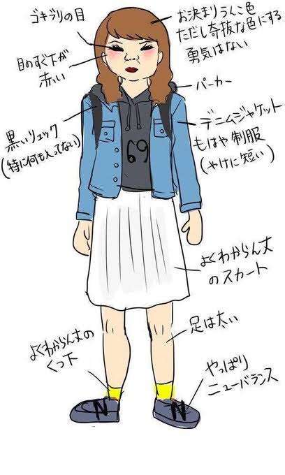 懐かしい感じがするメイクやファッション