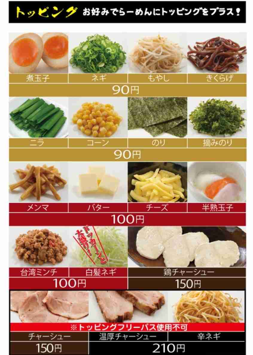 ラーメンのトッピングを語ろう