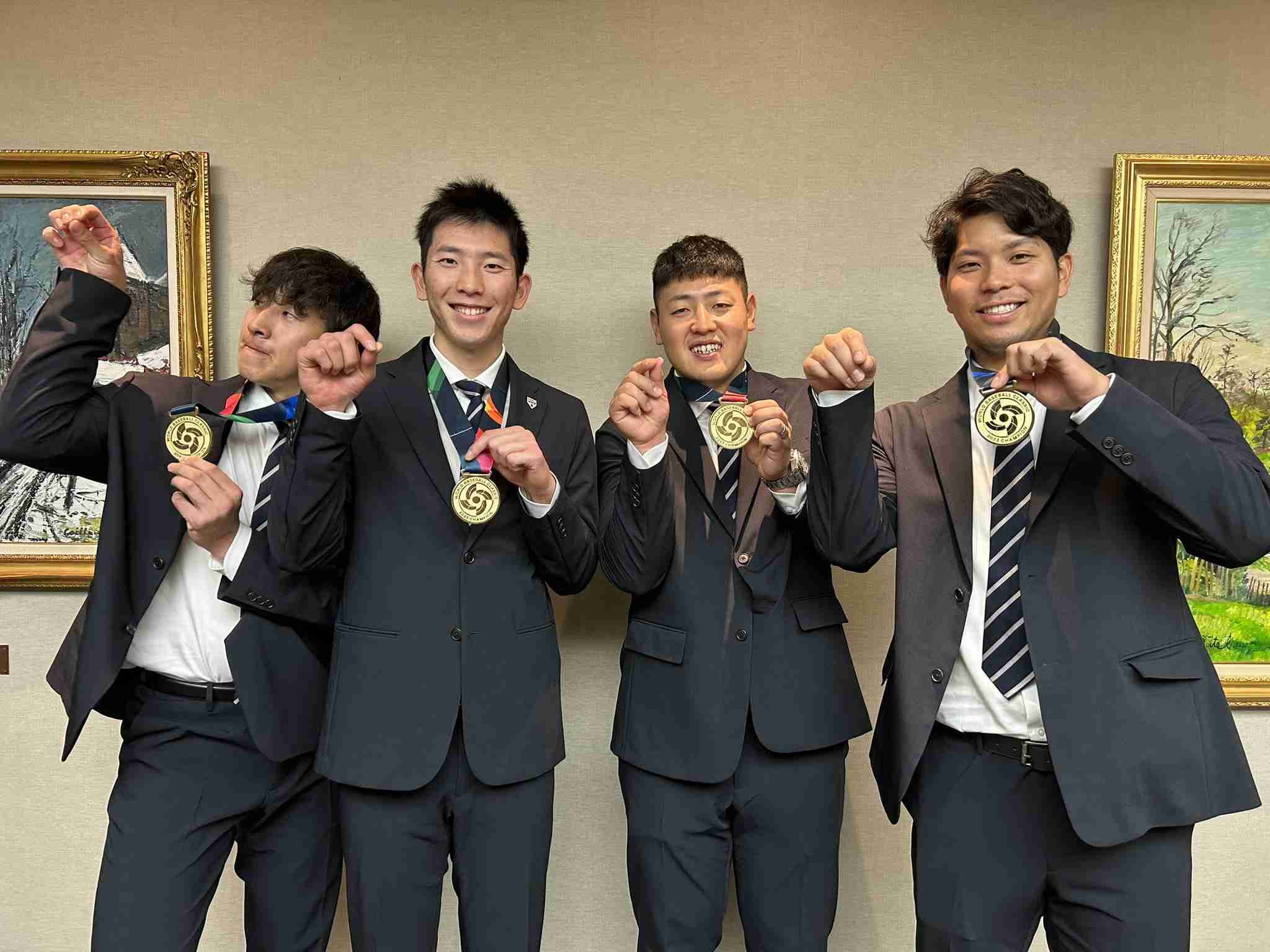 侍ジャパンの画像お披露目会