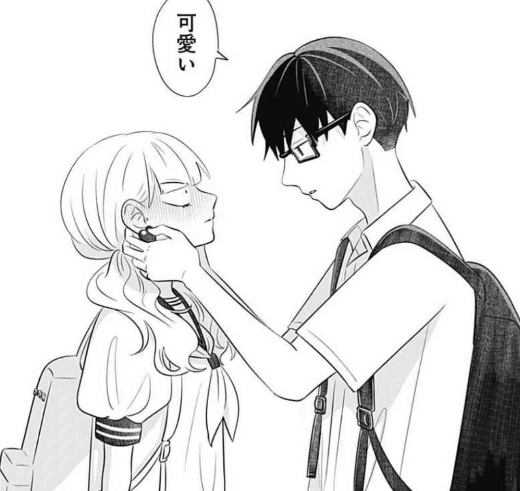 2次元キャラのラブラブなシーン