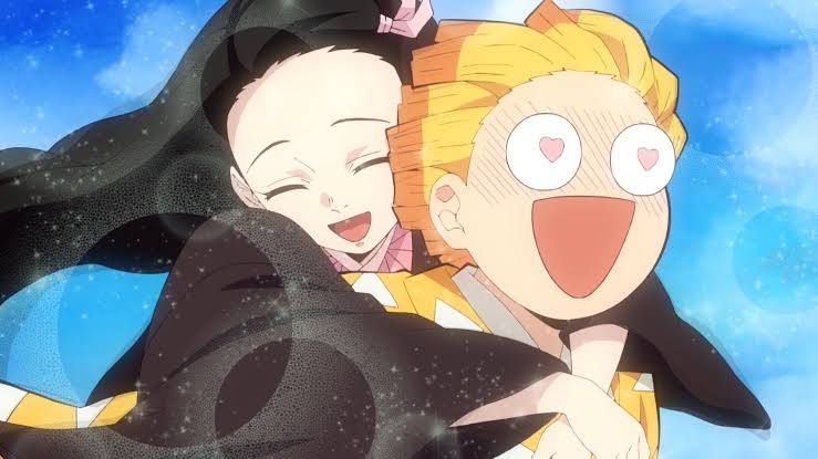 2次元キャラのラブラブなシーン