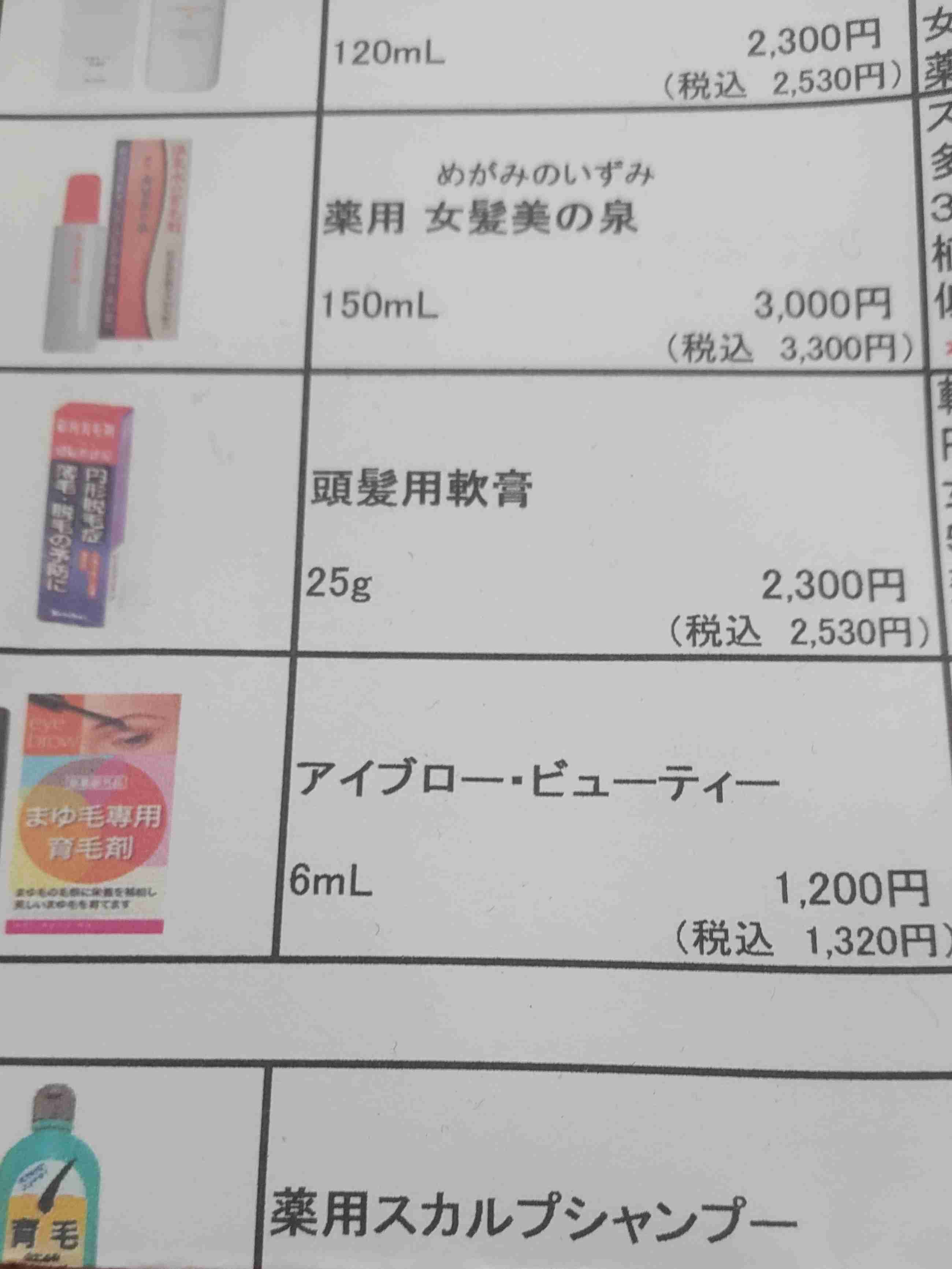 女性の育毛剤PART2