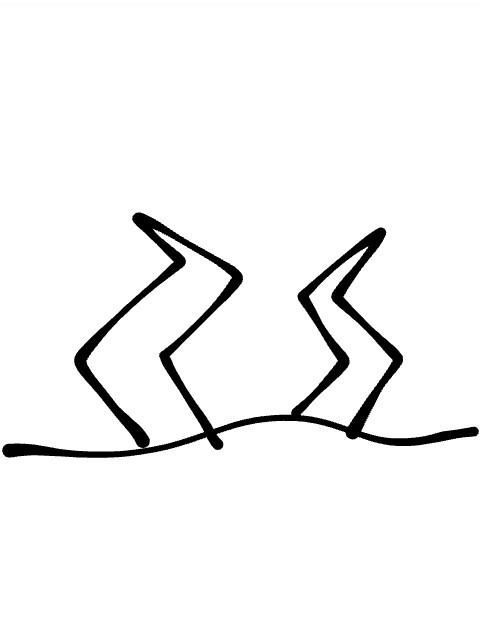 【深夜の】あなたの寝相描いてください【お絵描き】