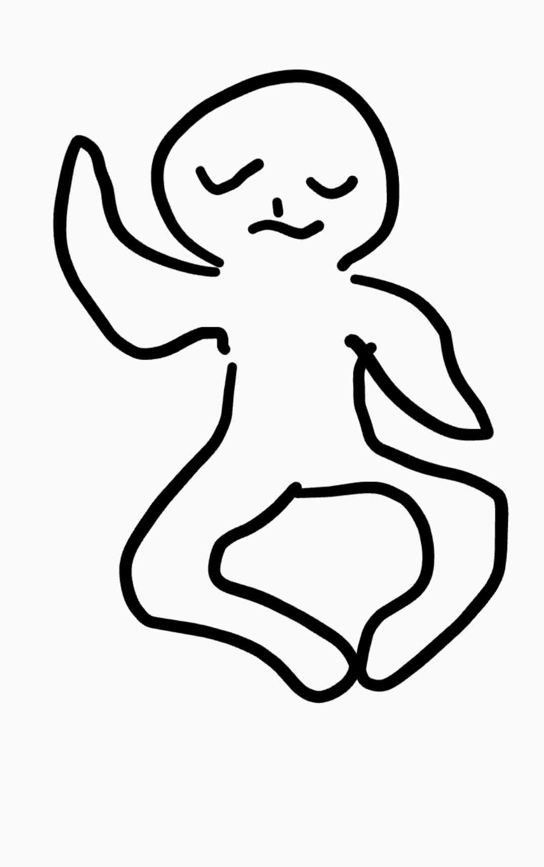 【深夜の】あなたの寝相描いてください【お絵描き】