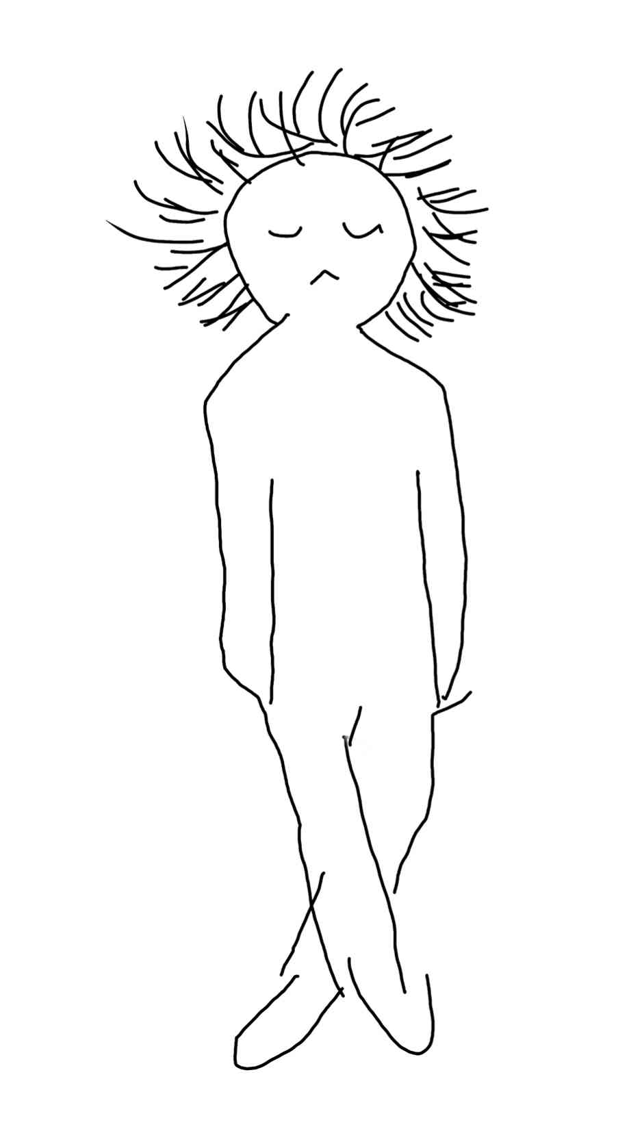 【深夜の】あなたの寝相描いてください【お絵描き】