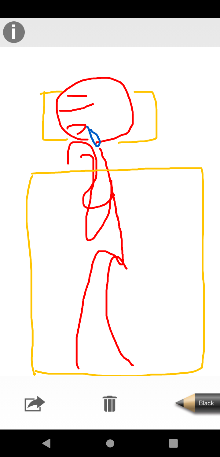 【深夜の】あなたの寝相描いてください【お絵描き】