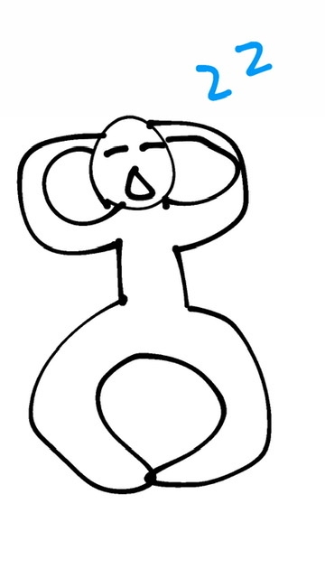 【深夜の】あなたの寝相描いてください【お絵描き】