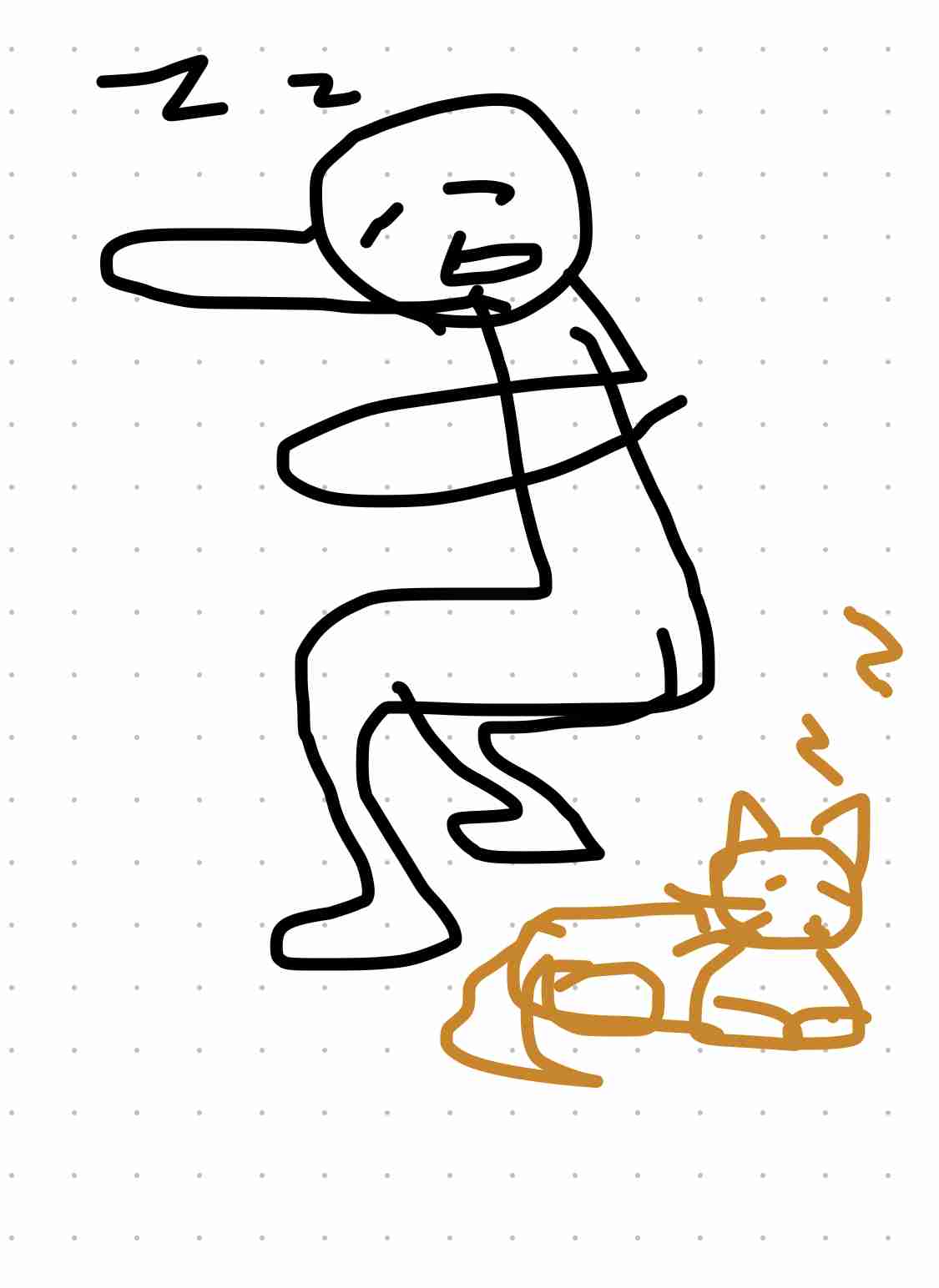 【深夜の】あなたの寝相描いてください【お絵描き】