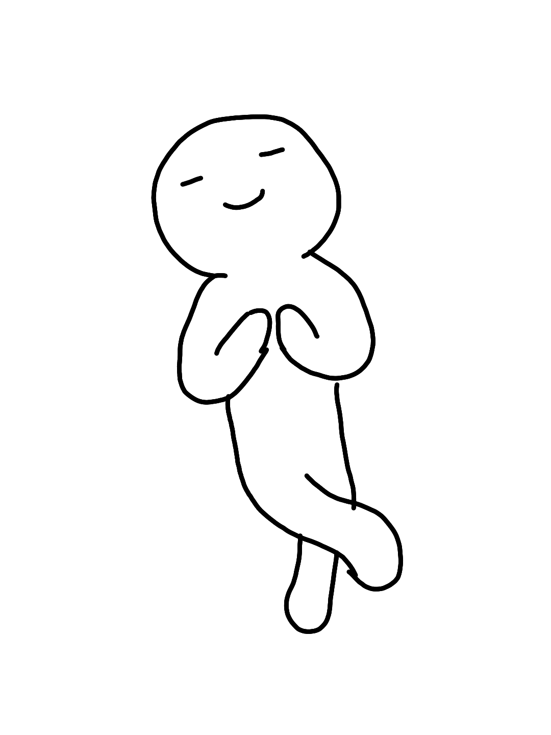 【深夜の】あなたの寝相描いてください【お絵描き】