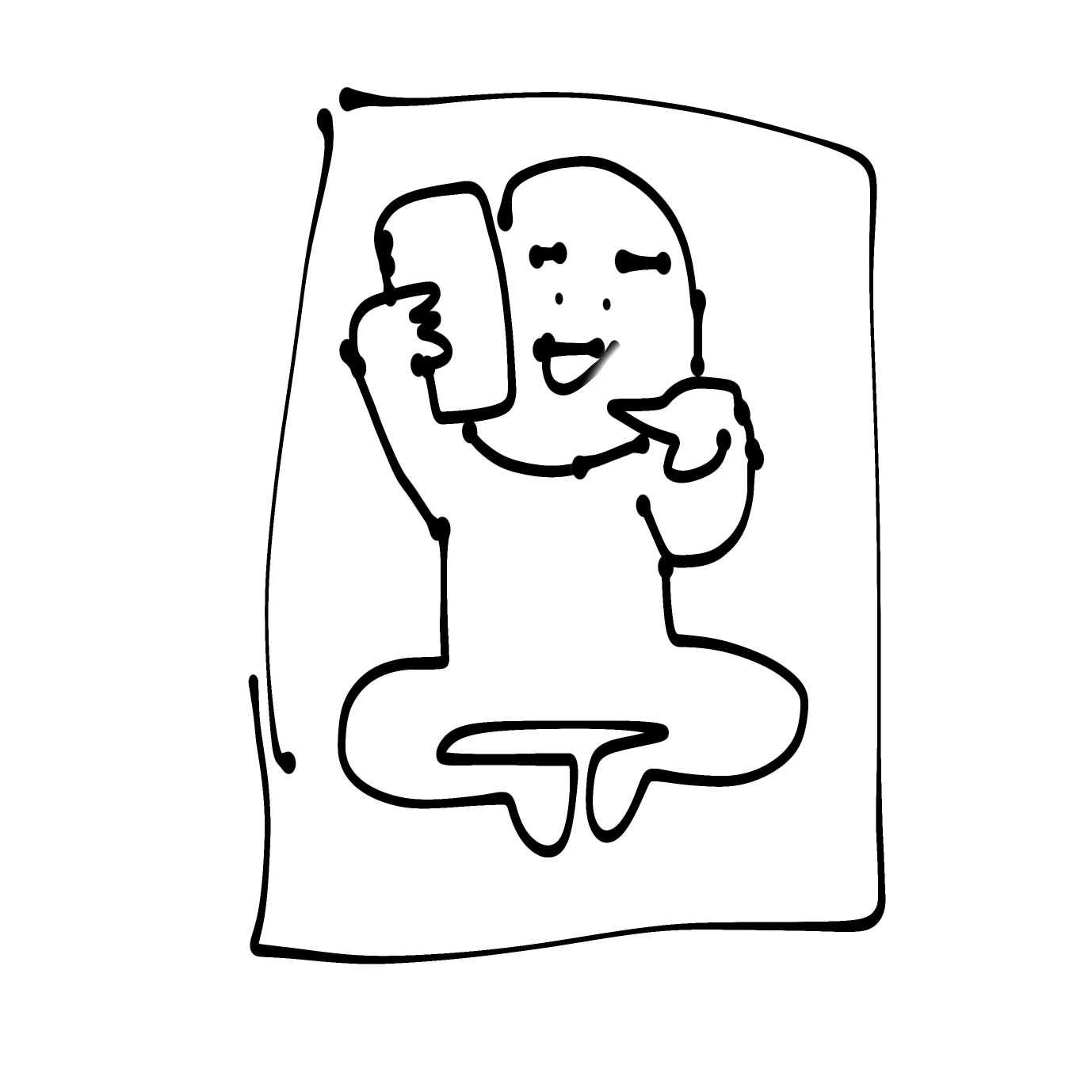 【深夜の】あなたの寝相描いてください【お絵描き】