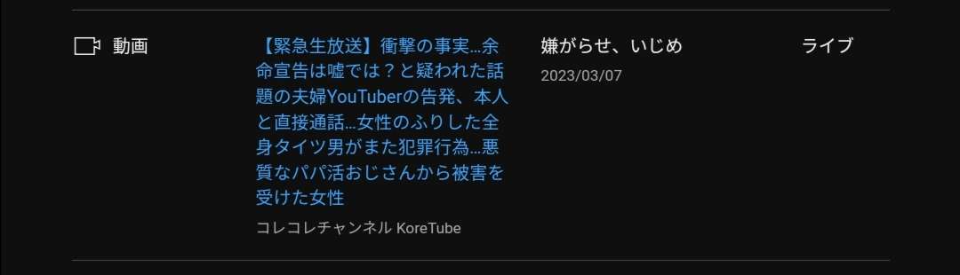 ステージ4すい臓がんYouTuber　視聴者に「無職？」と疑問を持たれた夫の職業を明言