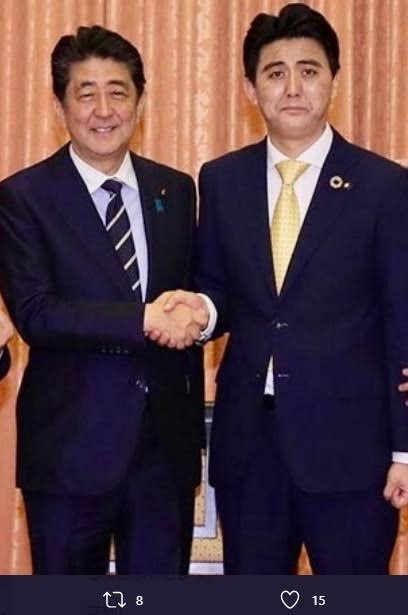 岸信千世氏　公式サイトがまた物議…個人情報を入力しないと入れない