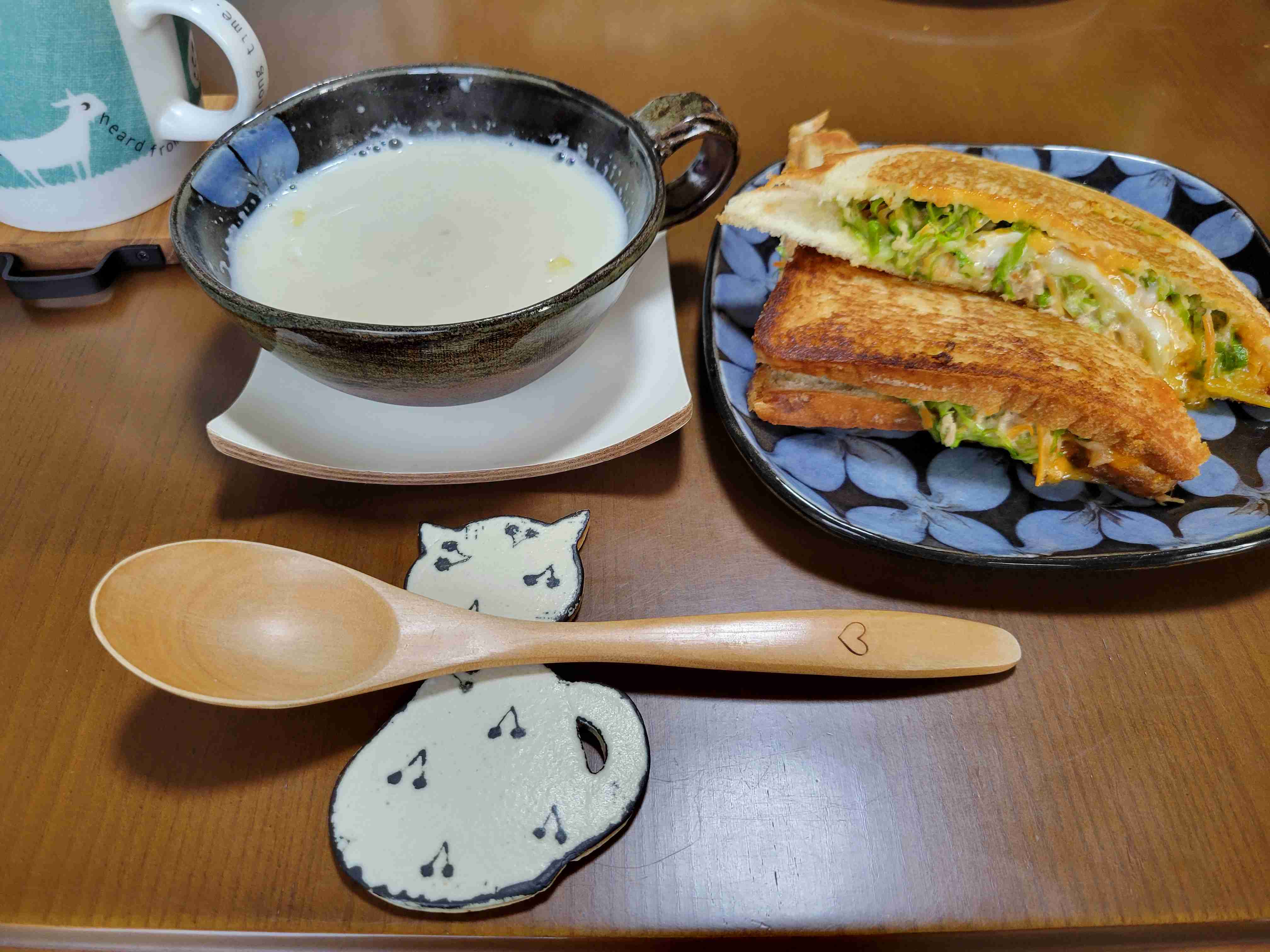 春の我が家の情景を貼るトピ