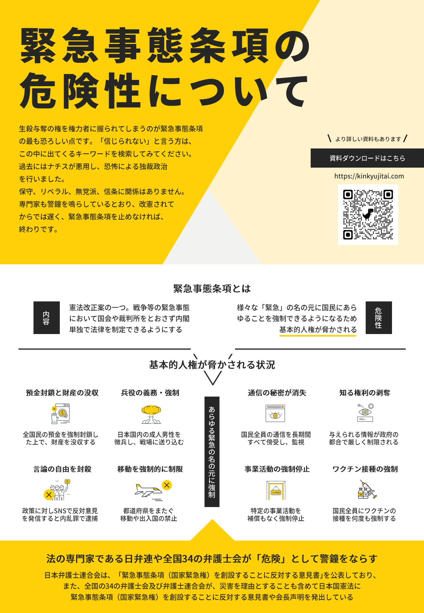 緊急事態条項について語りたい