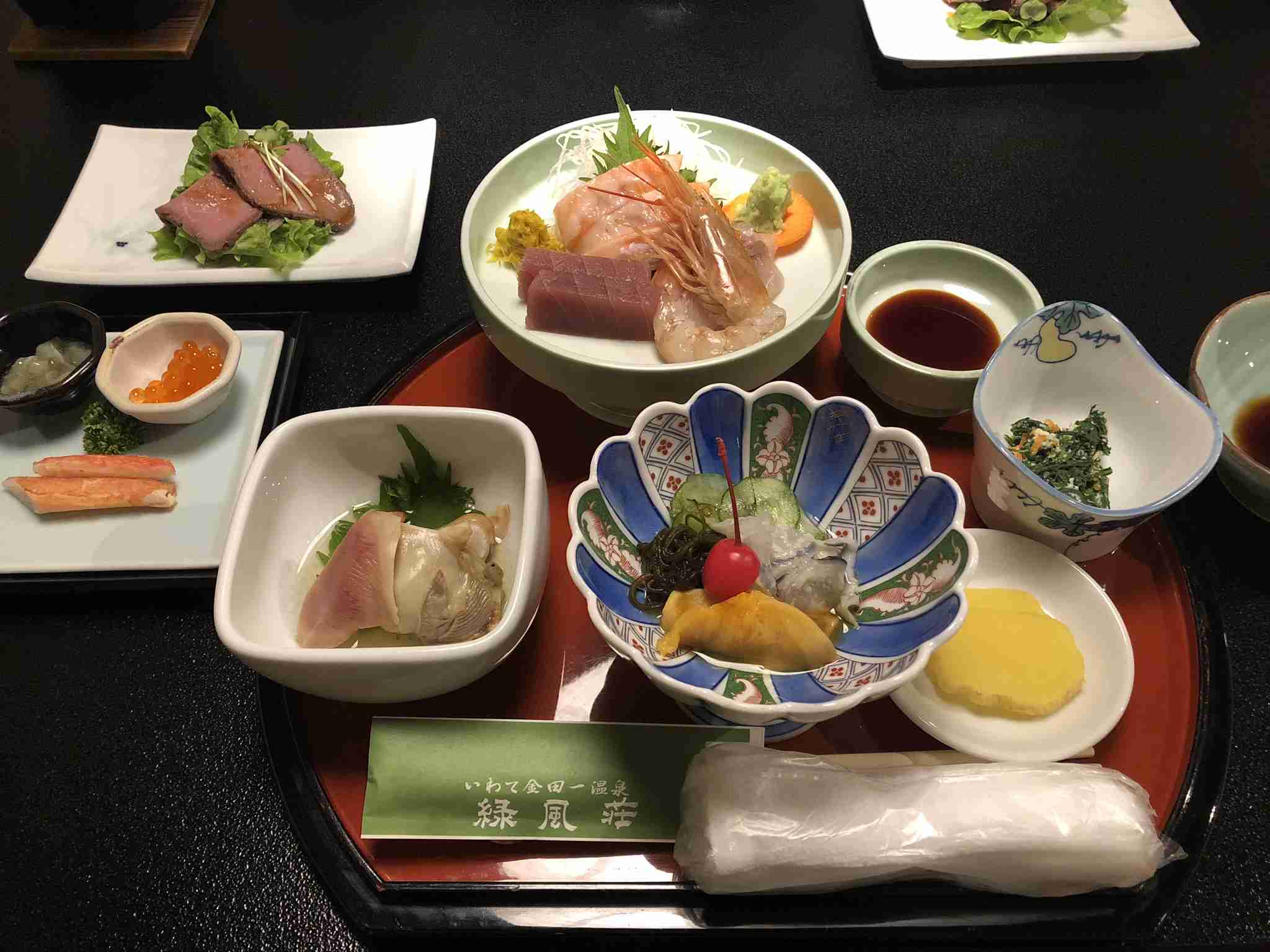 携帯に保存してある旅館・ホテルの料理画像見せて下さい！