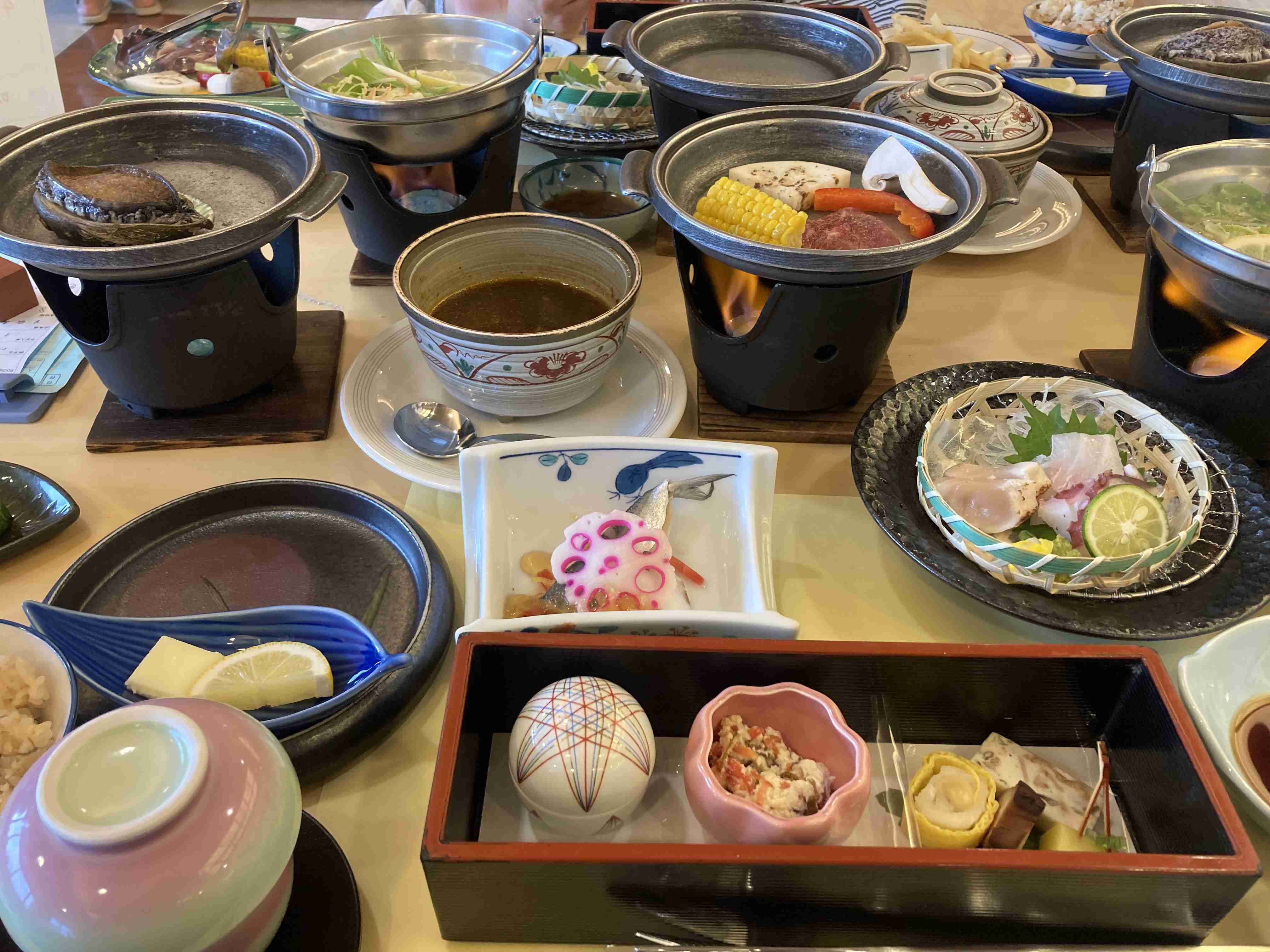 携帯に保存してある旅館・ホテルの料理画像見せて下さい！