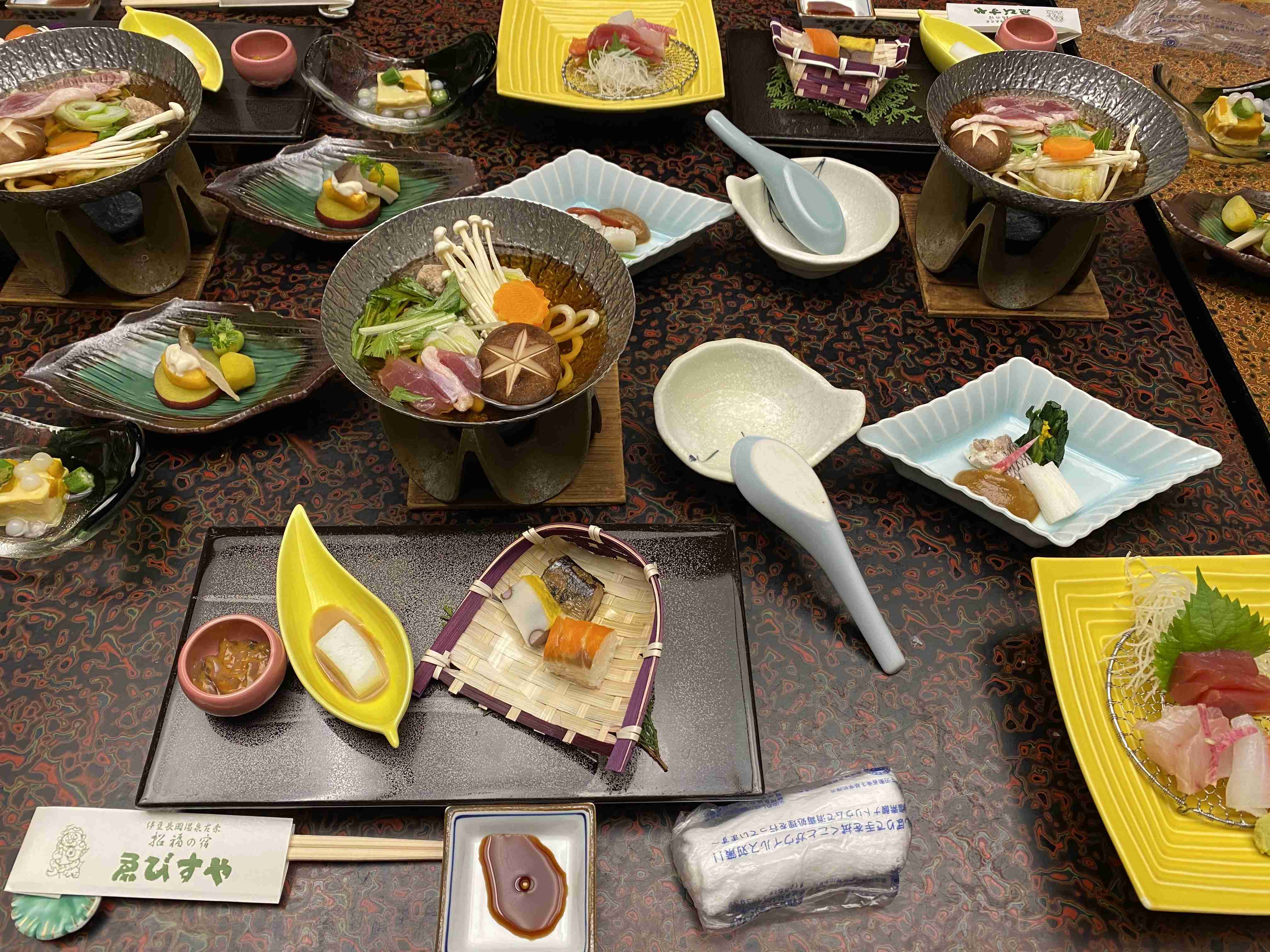 携帯に保存してある旅館・ホテルの料理画像見せて下さい！