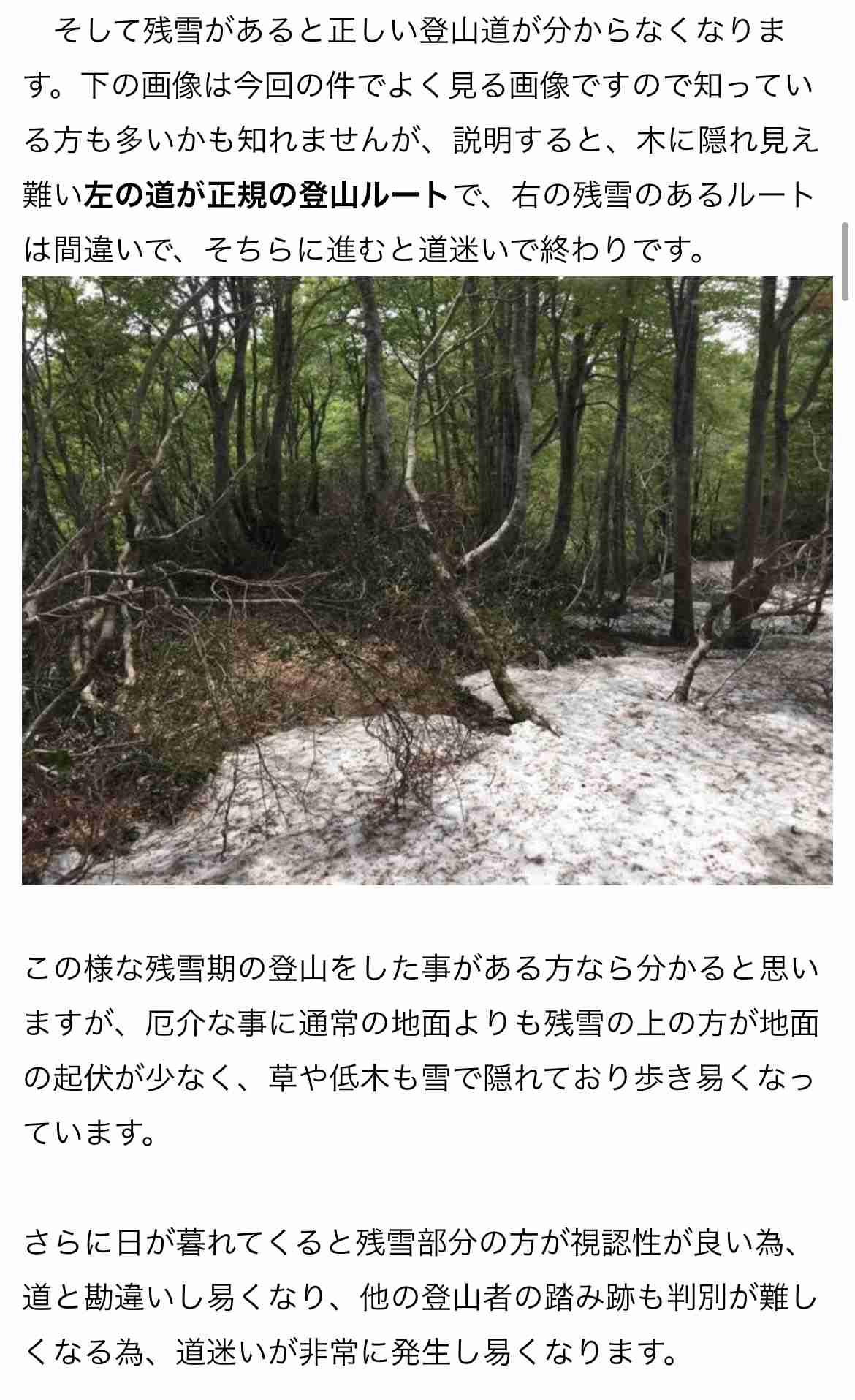【閲覧注意】山が怖くなる画像くださいPart4