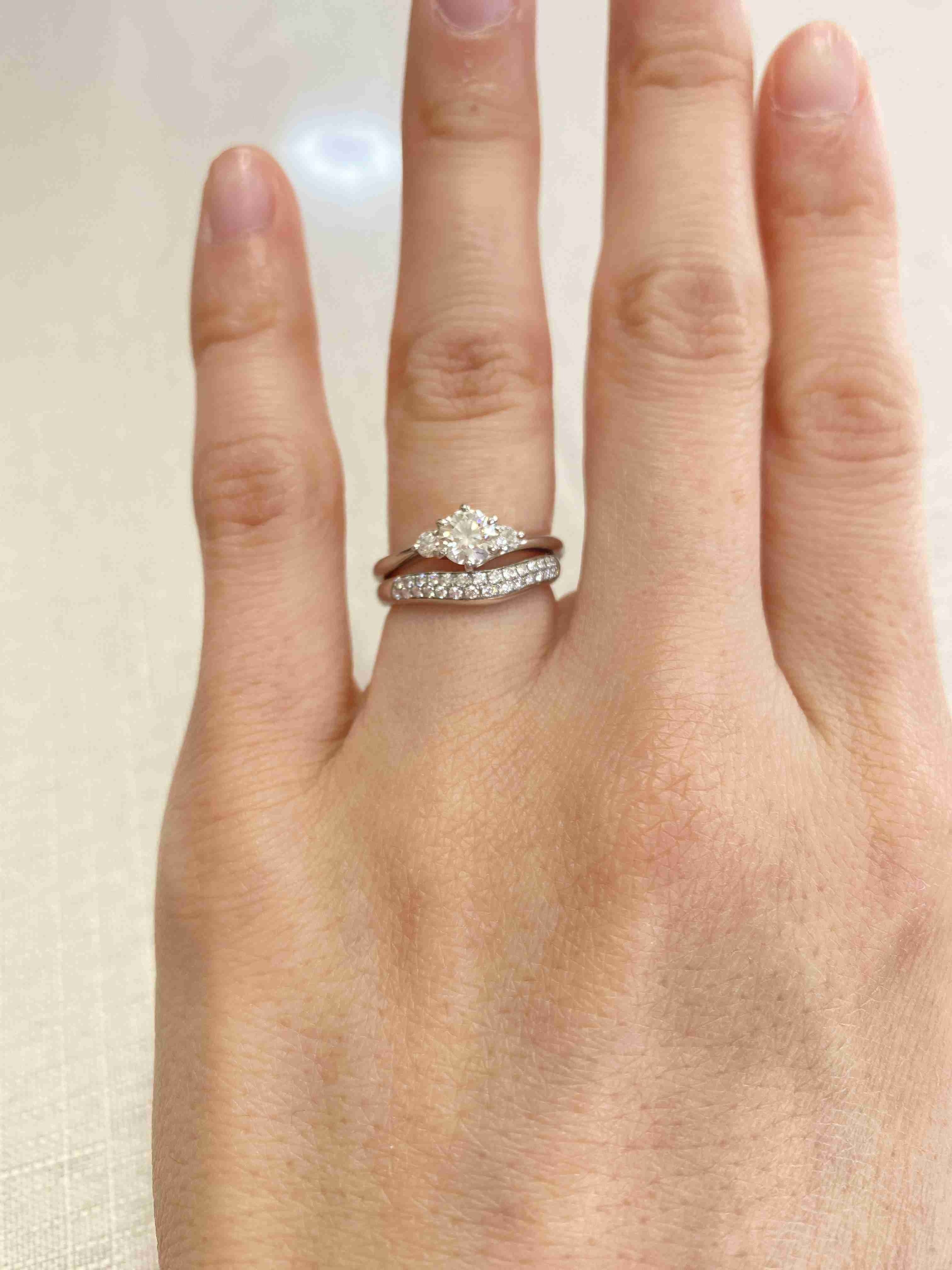 みんなの婚約指輪見せて！(結婚指輪も可)