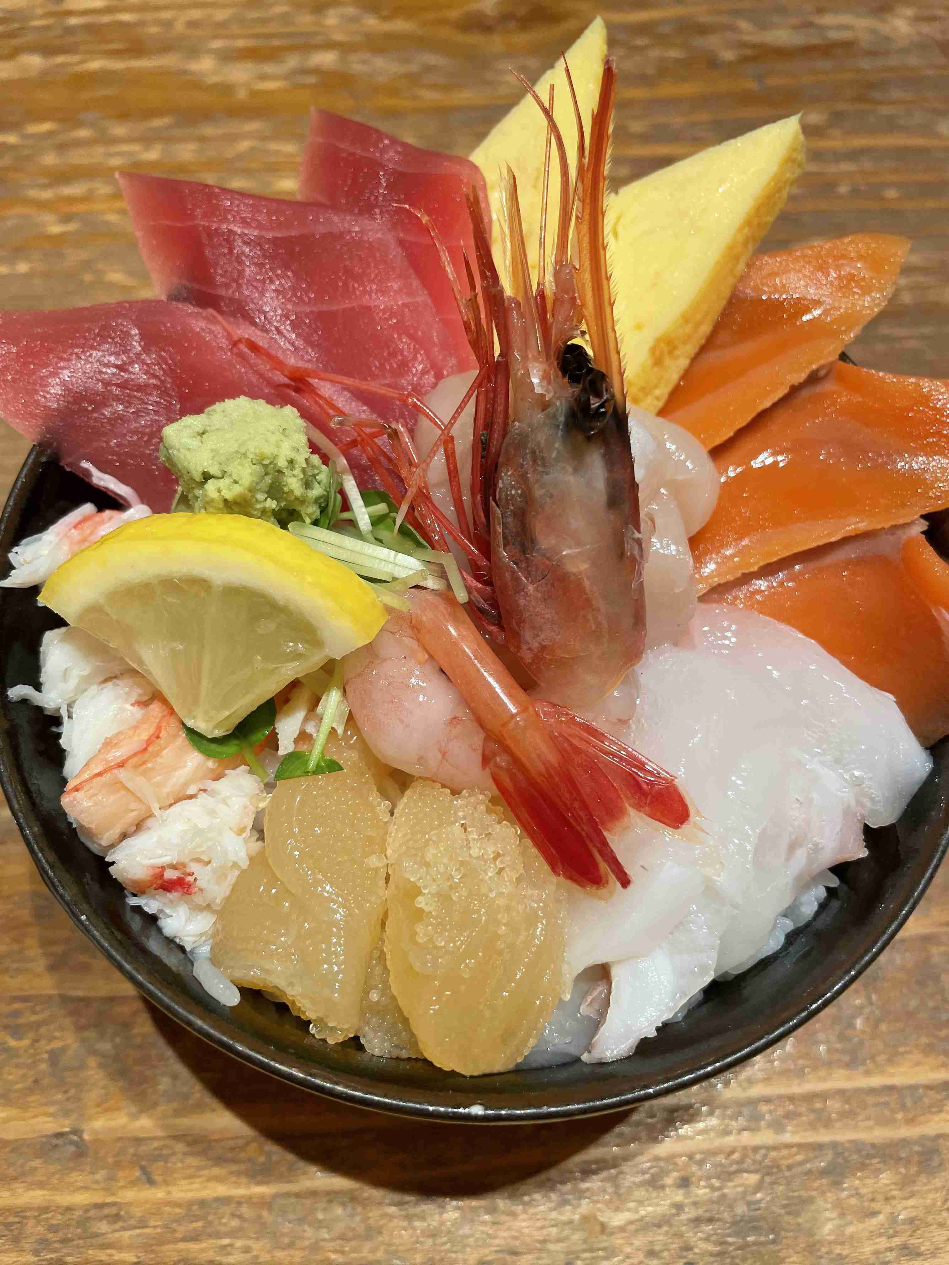 海鮮丼が好き