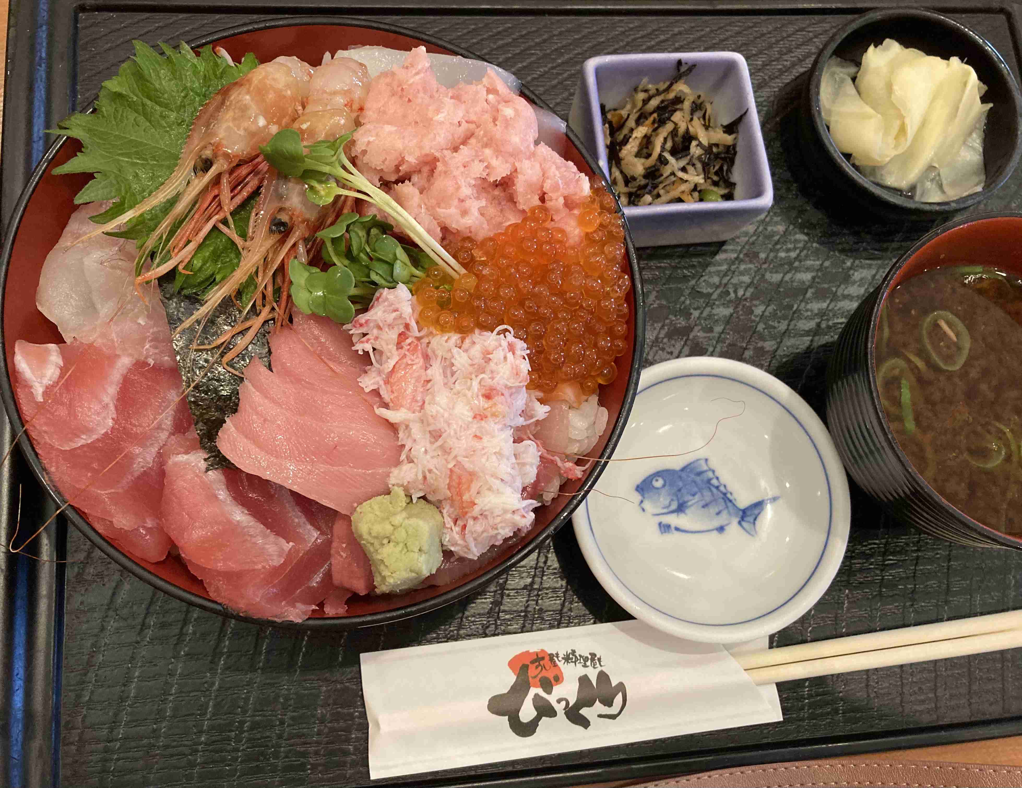海鮮丼が好き