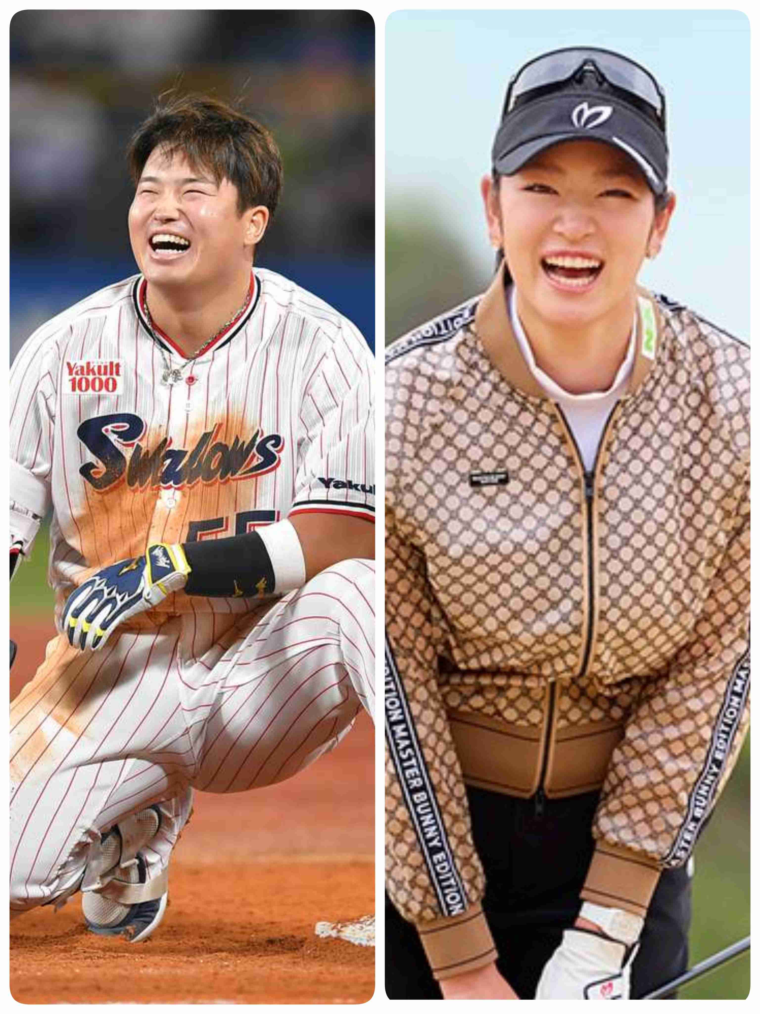 村上宗隆 女子ゴルフ原英莉花と真剣交際!個室で密会の鉄壁ガード