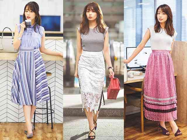 雑誌「美人百花」読んでる方が好きなコーディネート③