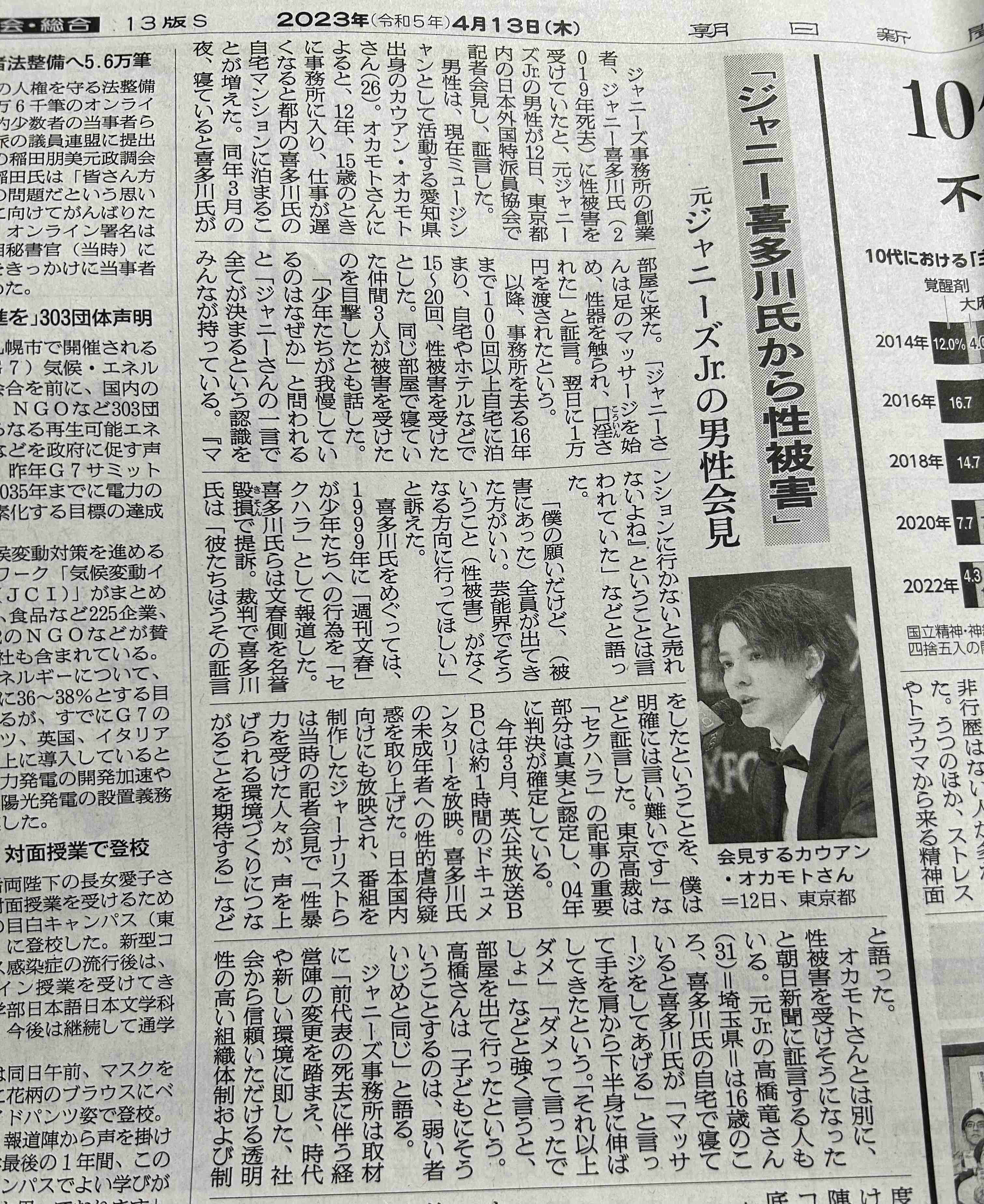 NHK、ジャニー喜多川さんの「性的行為」問題報じる…夕方の5分ニュースで