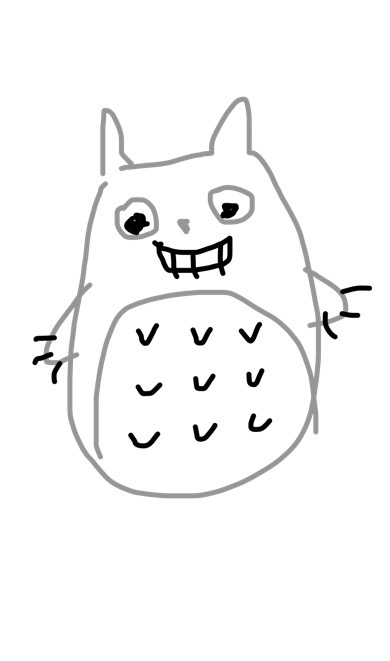 【お絵描き】ジブリのキャラクターを描いてみるトピ