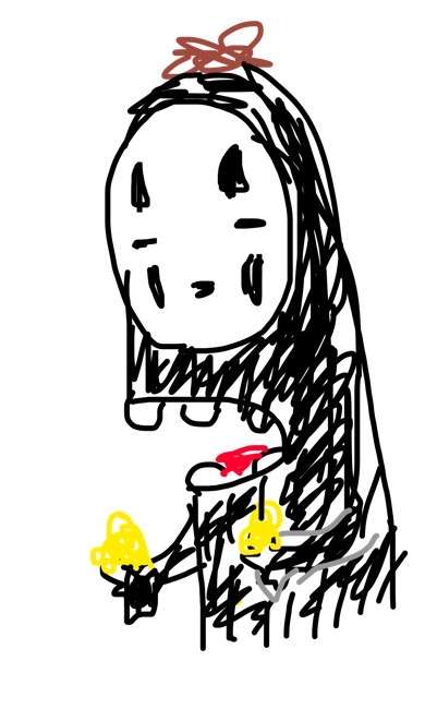 【お絵描き】ジブリのキャラクターを描いてみるトピ