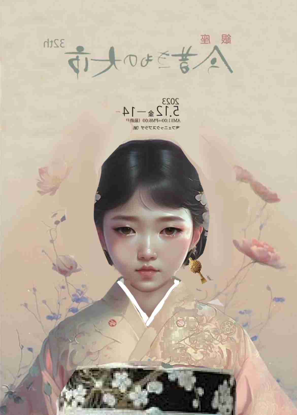 着物イベントの「左前」ポスターが物議 「死に装束」指摘も...制作元は修正否定「ファッションに決まりない」