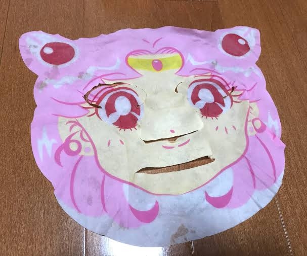 市販のフェイスパックが小さい