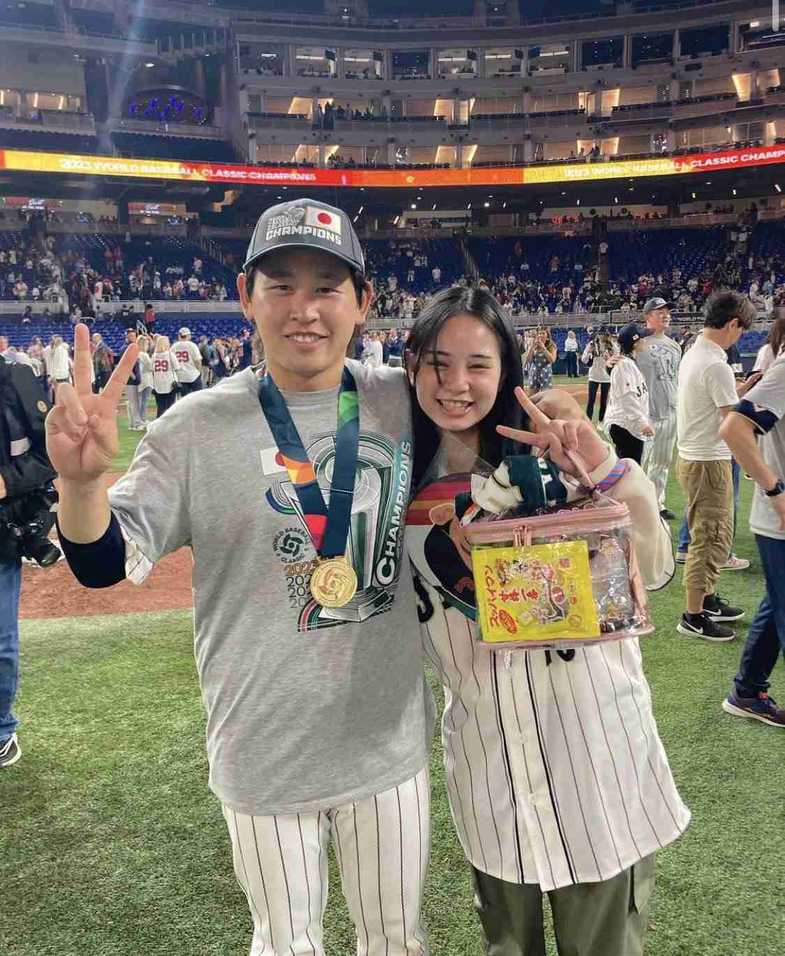 「超絶美少女」「めちゃ可愛い」と話題の侍J宮城大弥の妹 大手芸能プロからオファー来た!「あら~」