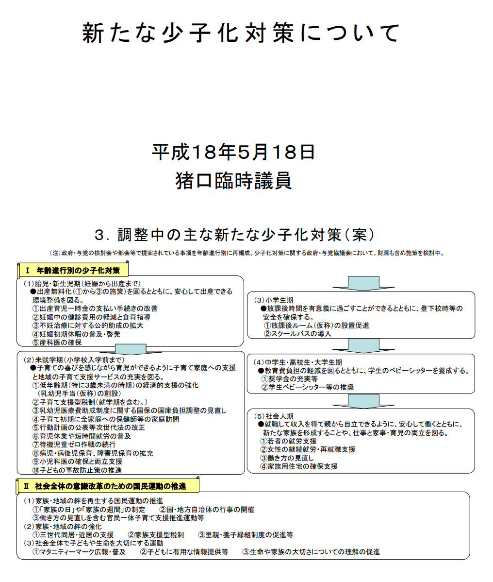 「お財布のいらない出産を」　自民議連が出産費用無償化など求める提言
