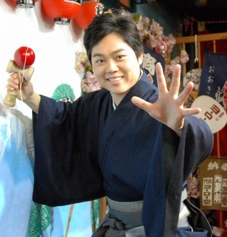 自分に似ている男性芸能人で挨拶