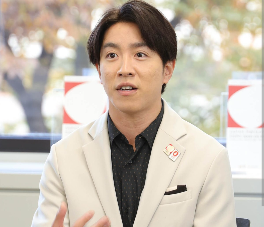 自分に似ている男性芸能人で挨拶