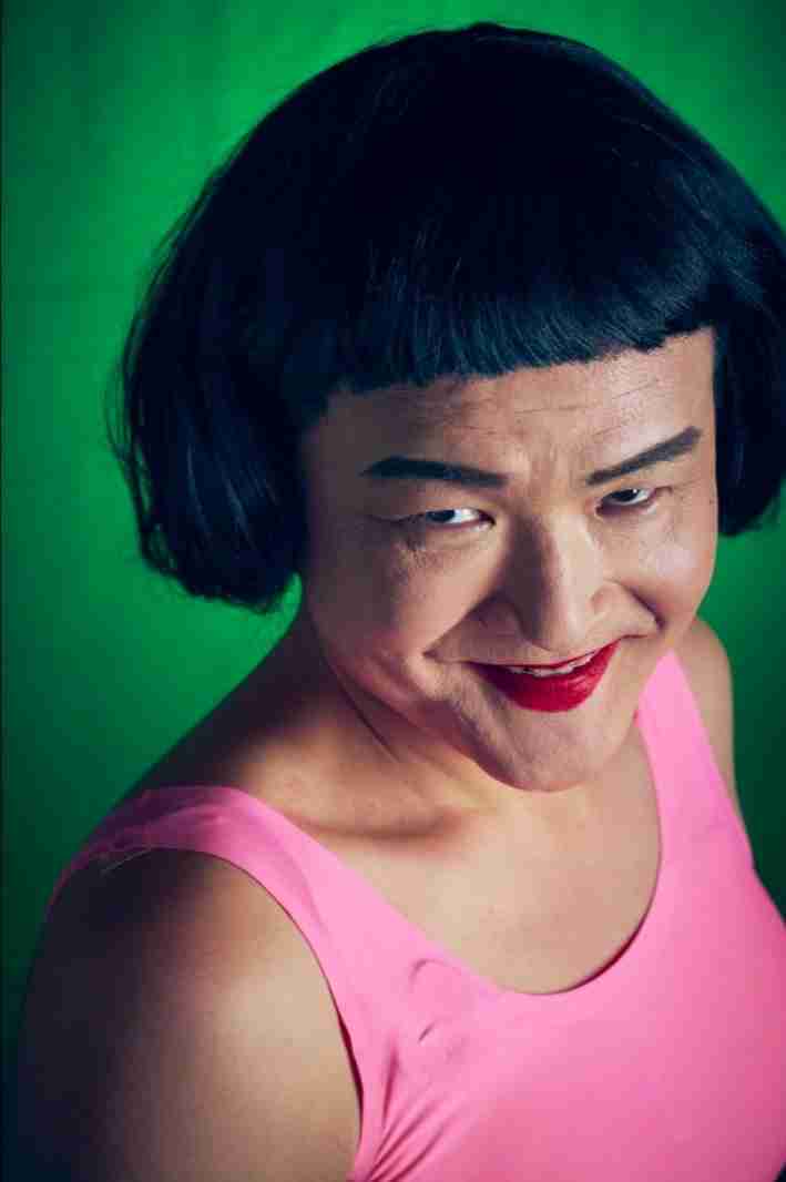 自分に似ている男性芸能人で挨拶