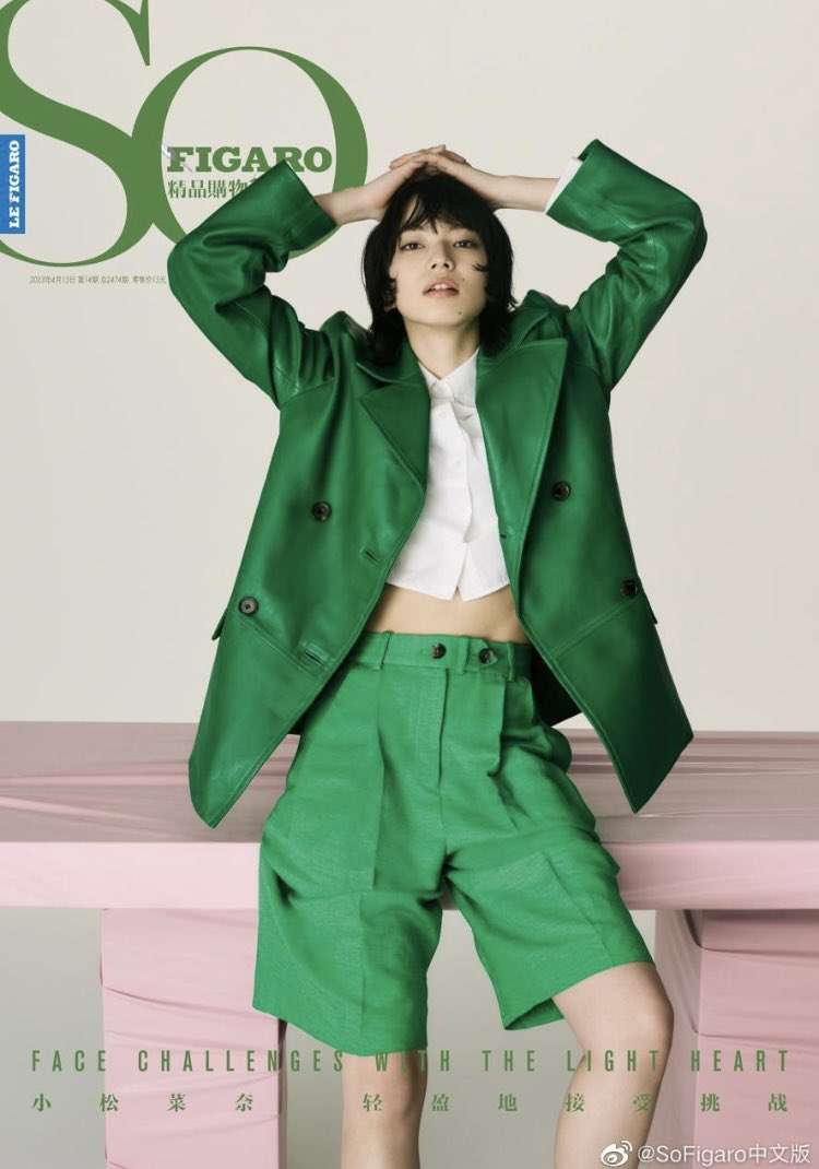 小松菜奈、“眉毛ナシ”の衝撃ビジュアル「誰か分からなかった」「かっこいい!!」