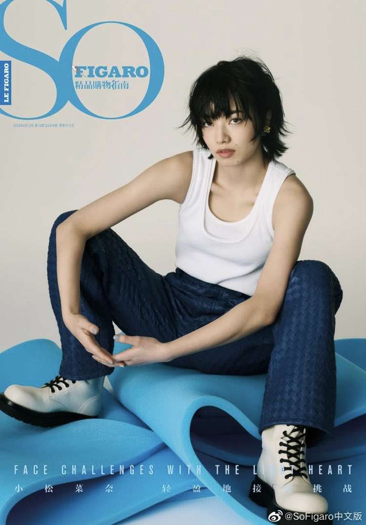 小松菜奈、“眉毛ナシ”の衝撃ビジュアル「誰か分からなかった」「かっこいい!!」