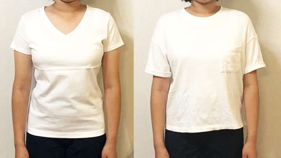 Tシャツが急に似合わなくなった！！