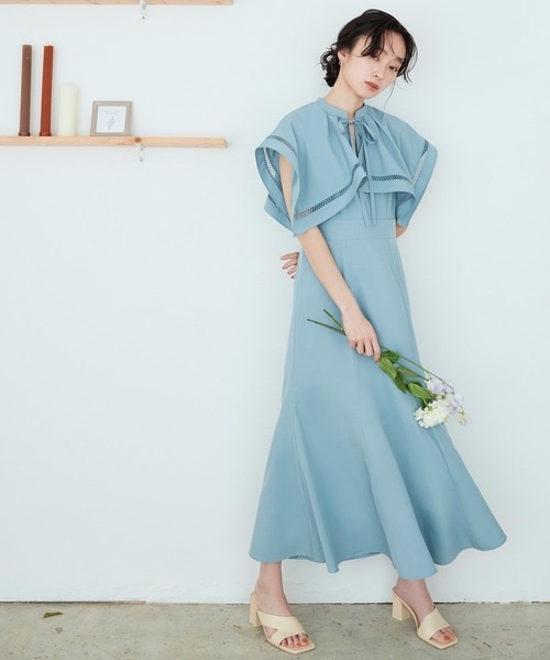 水色のファッションアイテムが集まるトピ